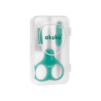 Children‘s manicure Akuku green