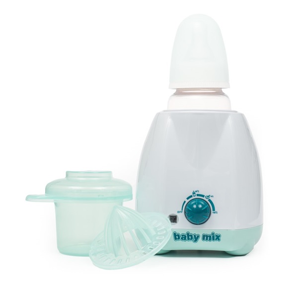 Electric bottle and baby food warmer with accessories Baby Mix green