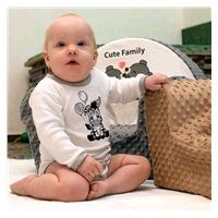 New Baby Zebra exclusive cotton baby onesies, size 74 (6-9m)