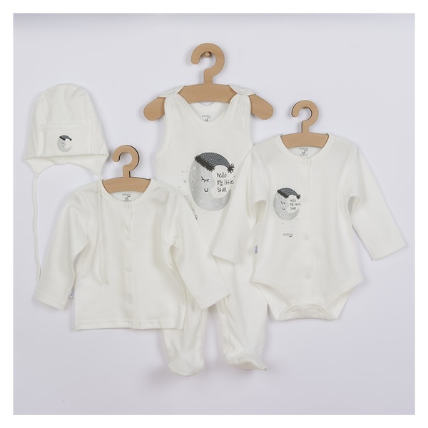 4-piece baby set Koala Moon beige, size 68 (4-6m)