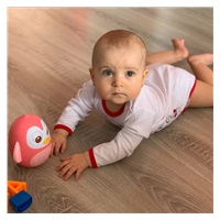 Rocking toy Baby Mix penguin pink