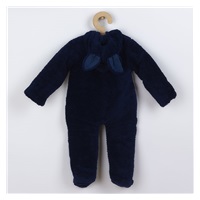 New Baby Penguin Winter Jumpsuit dark blue, size 68 (4-6m)