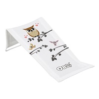 Fabric bathing lounger Wise Owl white