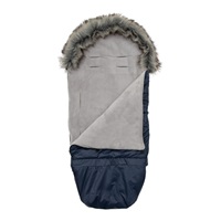 New Baby 3in1 baby sling with fur coat dark blue