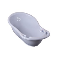 Anatomical bathtub 86 cm grey duck