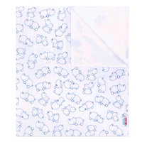 Waterproof flannel pad New Baby hippo