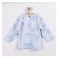 Baby coat Baby Service Elephants blue, size 68 (4-6m)