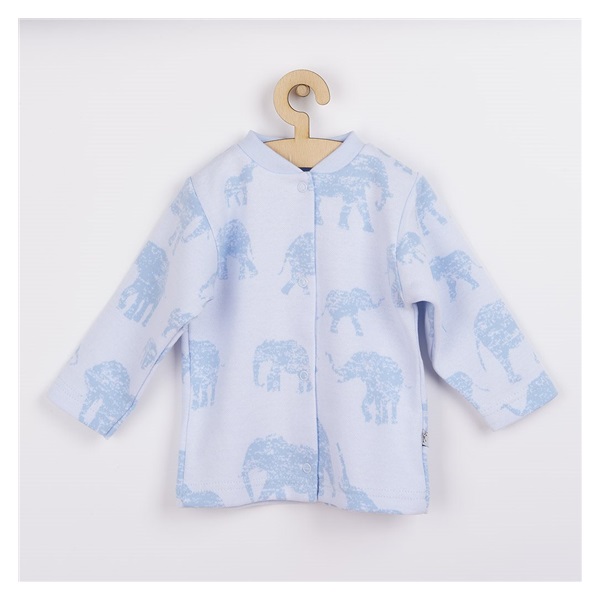 Baby coat Baby Service Elephants blue, size 68 (4-6m)