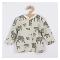 Baby coat Baby Service Elephants grey, size 68 (4-6m)