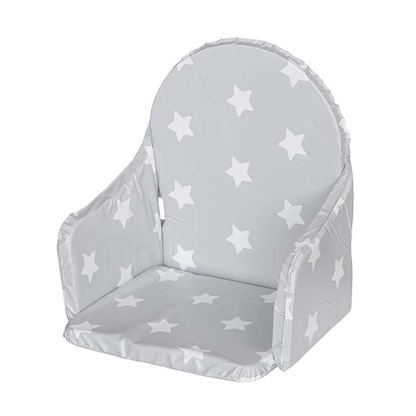 Insert for wooden dining chairs New Baby Victory grey stars white