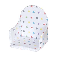 Insert for wooden dining chairs New Baby Victory white stars multicoloured