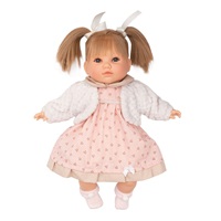 Luxury talking baby doll Berbesa Natálka 40cm