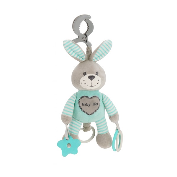 Plush toy with vibration Baby Mix rabbit mint