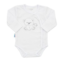 New Baby Sweet Bear White Infant Maternity Set, size 50