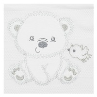 New Baby Sweet Bear White Infant Maternity Set, size 50