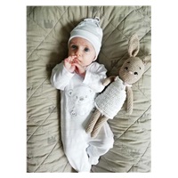 New Baby Sweet Bear White Infant Maternity Set, size 50