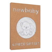 New Baby Sweet Bear Maternity Baby Set Grey, size 50