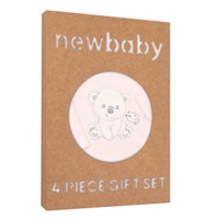 New Baby Sweet Bear Baby Maternity Set Beige, size 56 (0-3m)