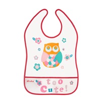 Dětský bryndák s kapsičkou Akuku Owl