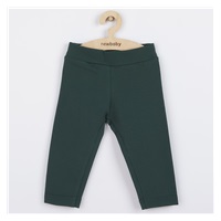 Baby Cotton Leggings New Baby Leggings Dark Green, size 56 (0-3m)