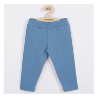 Baby cotton leggings New Baby blue, size 56 (0-3m)