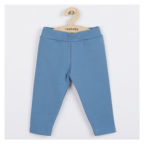 Baby cotton leggings New Baby blue, size 62 (3-6m)