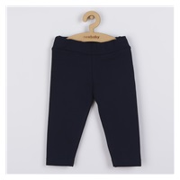 Baby cotton leggings New Baby dark blue, size 56 (0-3m)