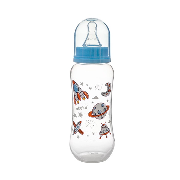 Bottle with picture Akuku 250 ml space