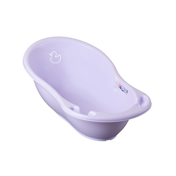 Anatomical bathtub 86 cm duck purple