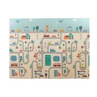 Multifunctional folding play mat PlayTo City