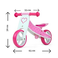 Milly Mally JAKE Hearts 2in1 Multifunctional Bike for Kids