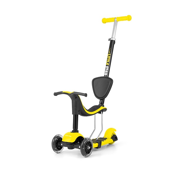 Baby scooter Milly Mally Little Star yellow