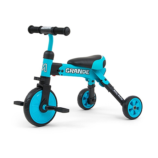 Baby tricycle 2in1 Milly Mally Grande blue