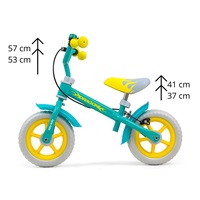 Kids bike Milly Mally Dragon with brake Mint