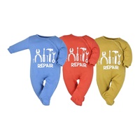 Koala Repair dark peach baby cotton jumpsuit, size 74 (6-9m)