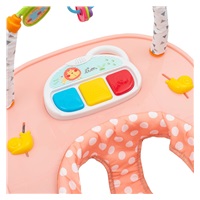 Baby walker with silicone wheels New Baby Forest Kingdom Pink