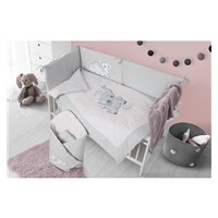 3-piece bed linen Belisima Friends 90/120 pink