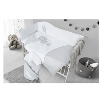 3-piece bed linen Belisima Ballons 100/135 grey