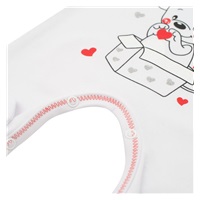 Baby onesies New Baby Mouse white, size 80 (9-12m)