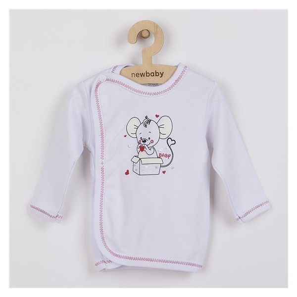 New Baby Mouse Baby Nightgown White, size 68 (4-6m)