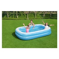 Inflatable children‘s pool Bestway family 262x175x51 cm blue