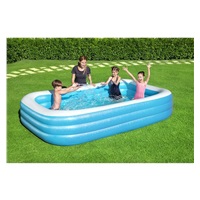 Family inflatable swimming pool Bestway 305x183x56 cm blue