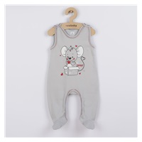 New Baby Mouse baby kit grey, size 80 (9-12m)