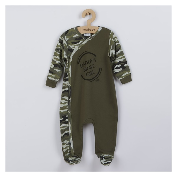 Baby jumpsuit New Baby Army girl, size 80 (9-12m)