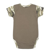 Short Sleeve Baby Bodysuit New Baby Army girl, size 92 (18-24m)