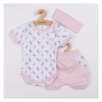 3-Piece Summer Cotton Set New Baby Perfect Summer Pink, size 92 (18-24m)