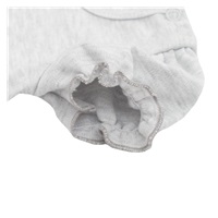 Baby body with tulle skirt New Baby Wonderful grey, size 62 (3-6m)