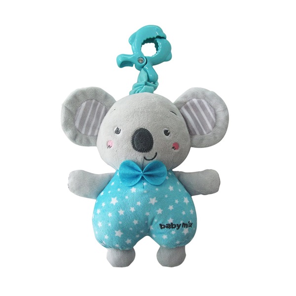 Educational playing plush toy with clip Baby Mix koala