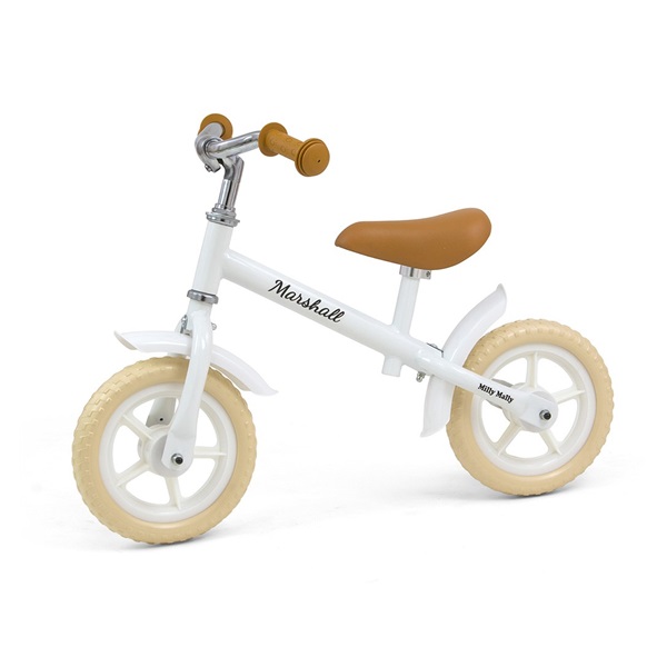 Milly Mally Marshall White Baby Bike