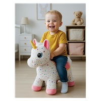 Plush bouncing unicorn with sound PlayTo